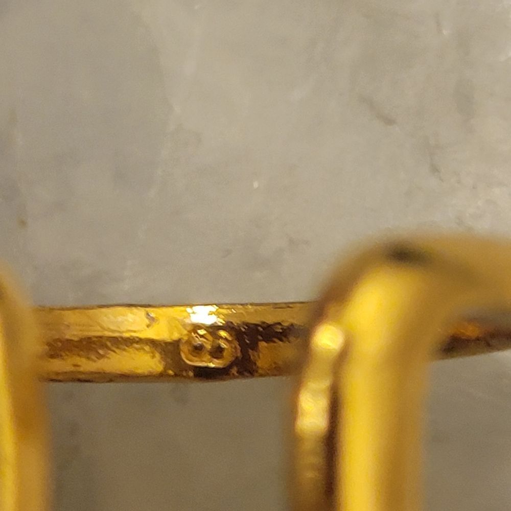 NWT Gorjana Teagan Ring Sz 6 Layering Stacking Boho Feminine 18k Gold Dainty - Picture 7 of 8